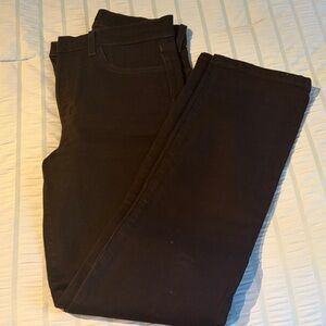 Favorite Daughter Black Straight Leg Jeans